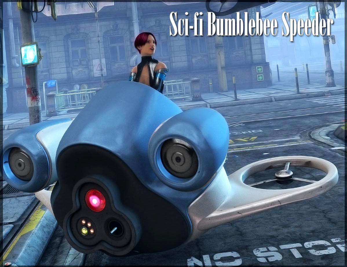 Sci-fi Bumblebee Speeder