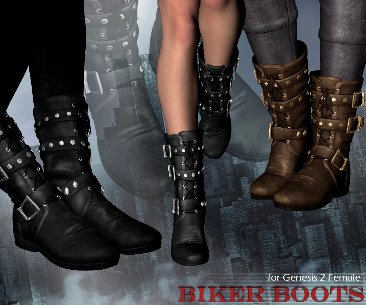 G2 Biker Boots - Extended License