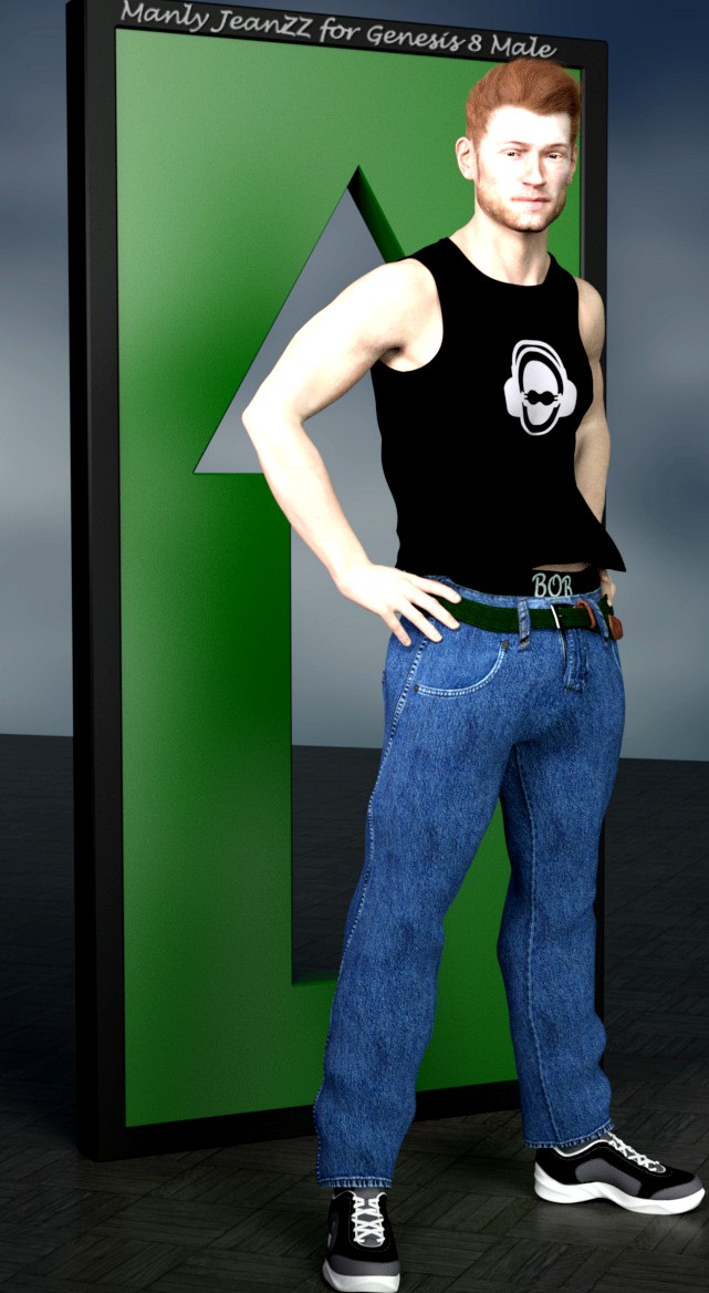 Manly JeanZZ for Genesis 8 Male