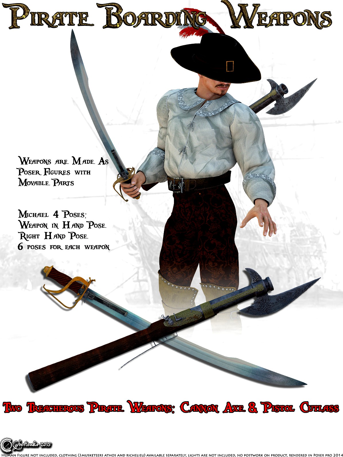 Pirate Boarding Weapons