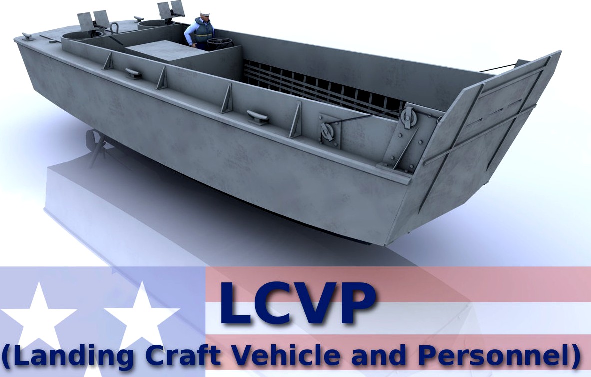 LCVP - Landing Craft, Vehicle, Personnel