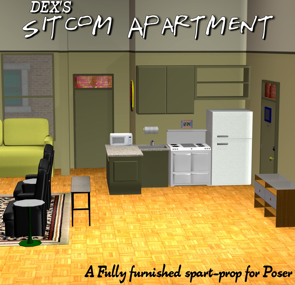 Sitcom Apartment 01