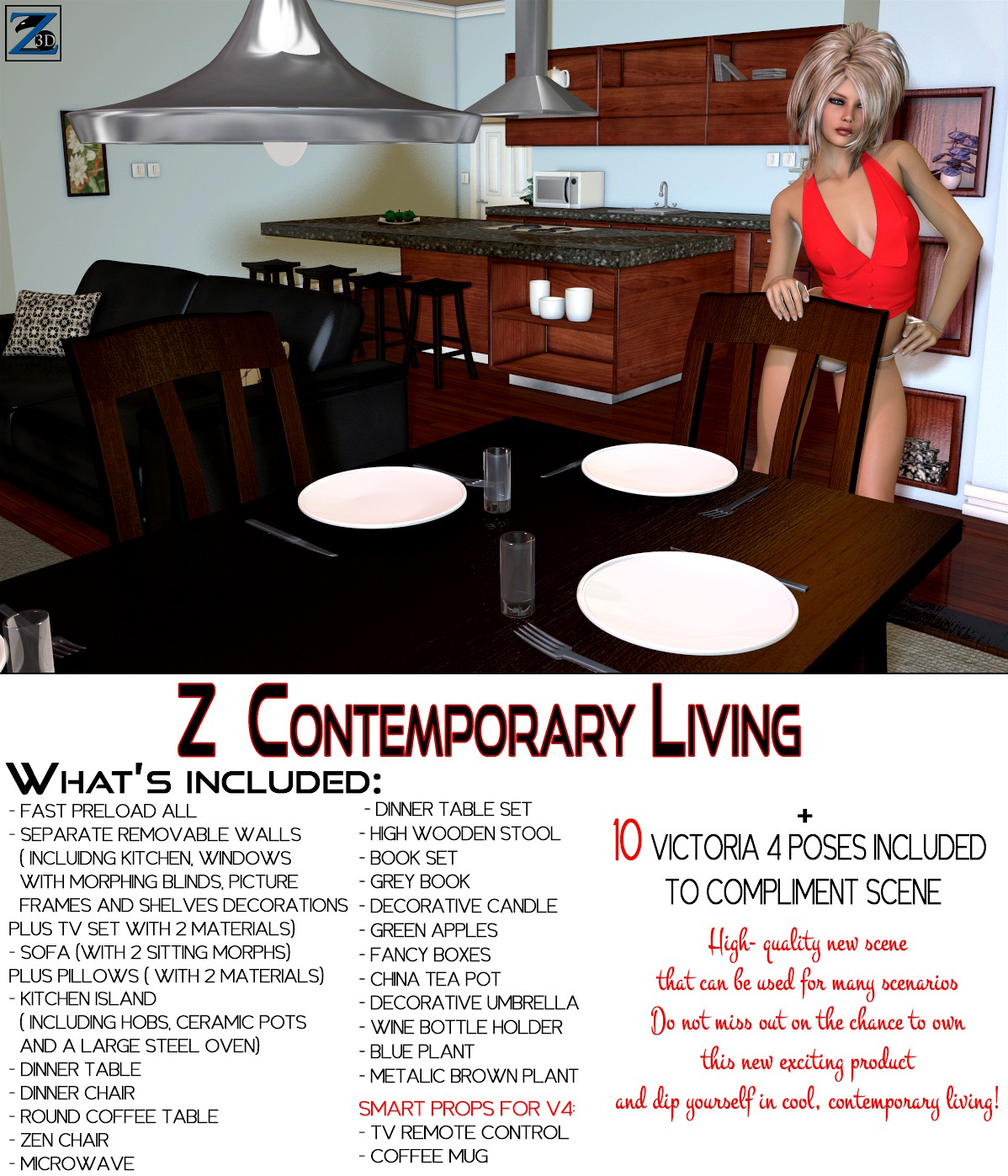 Z Contemporary Living + Poses