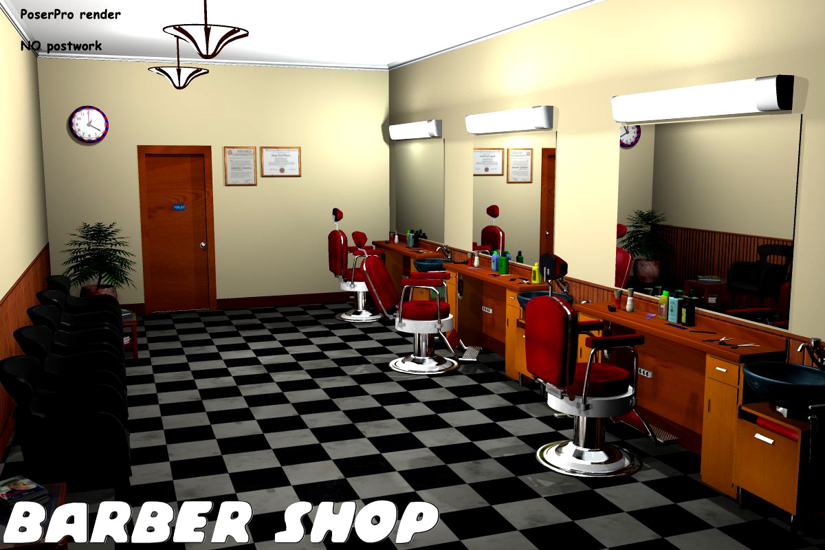 Barber shop - Extended License