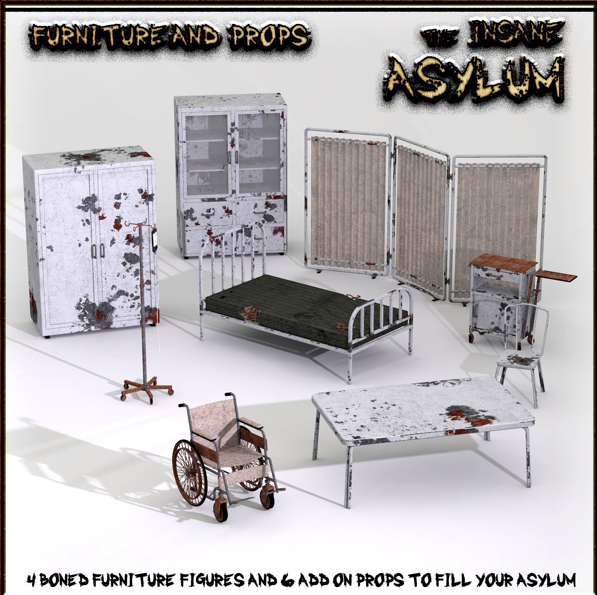 Insane Asylum 2: Furniture and Props