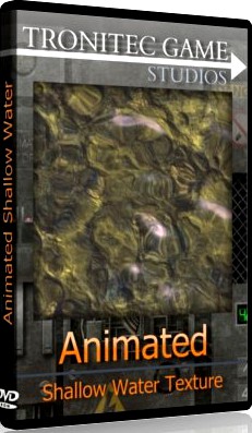 Animated Shallow Water Texture 8 3D Model