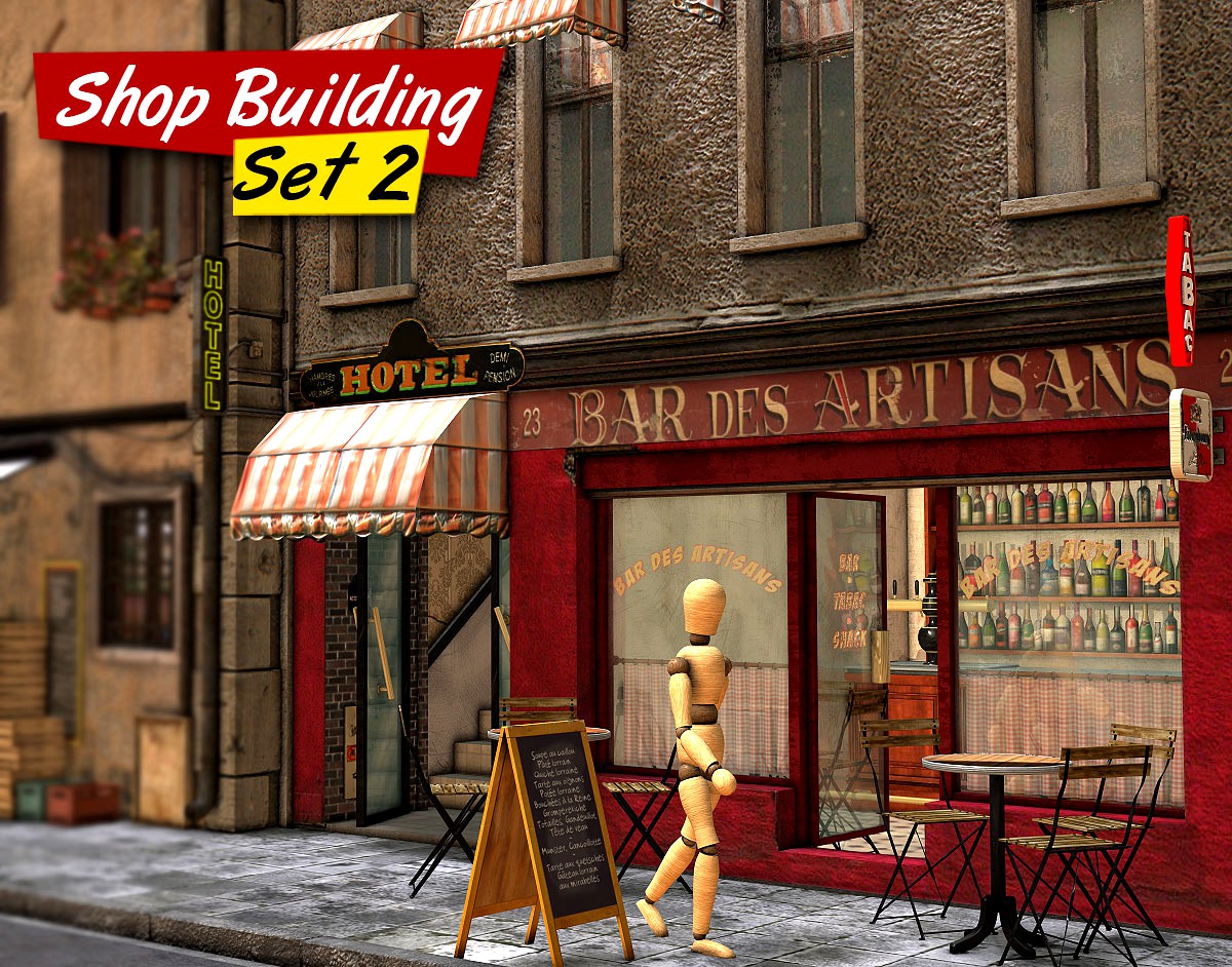 Shop Building Set 2