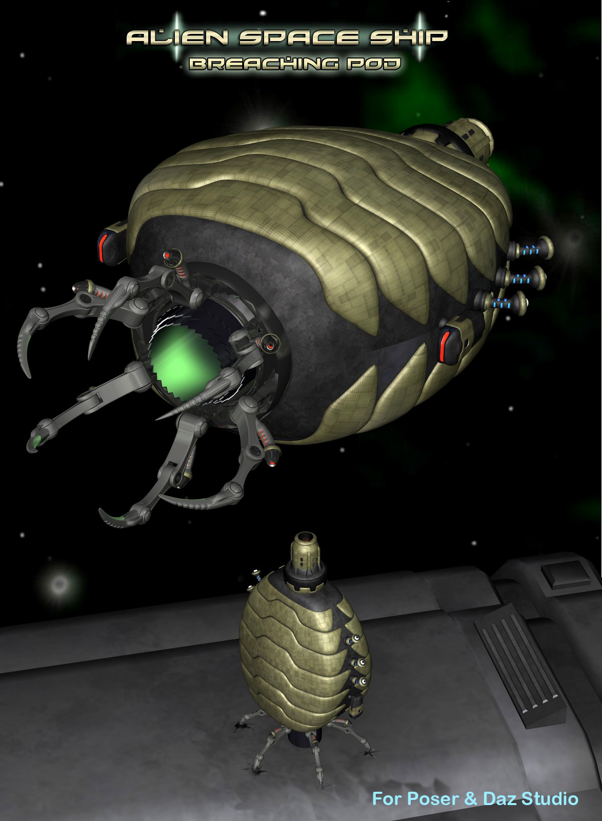 Alien Breaching Pod