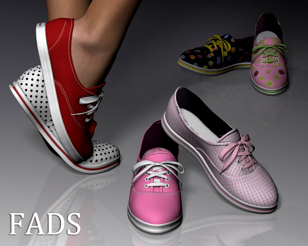 Fads Sneaker Shoes - Extended License