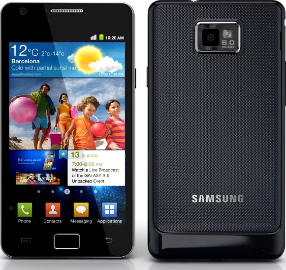 Samsung Galaxy S2 I9100 3D Model