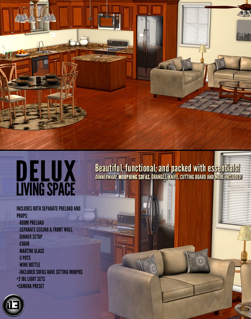 i13 Delux Living Space