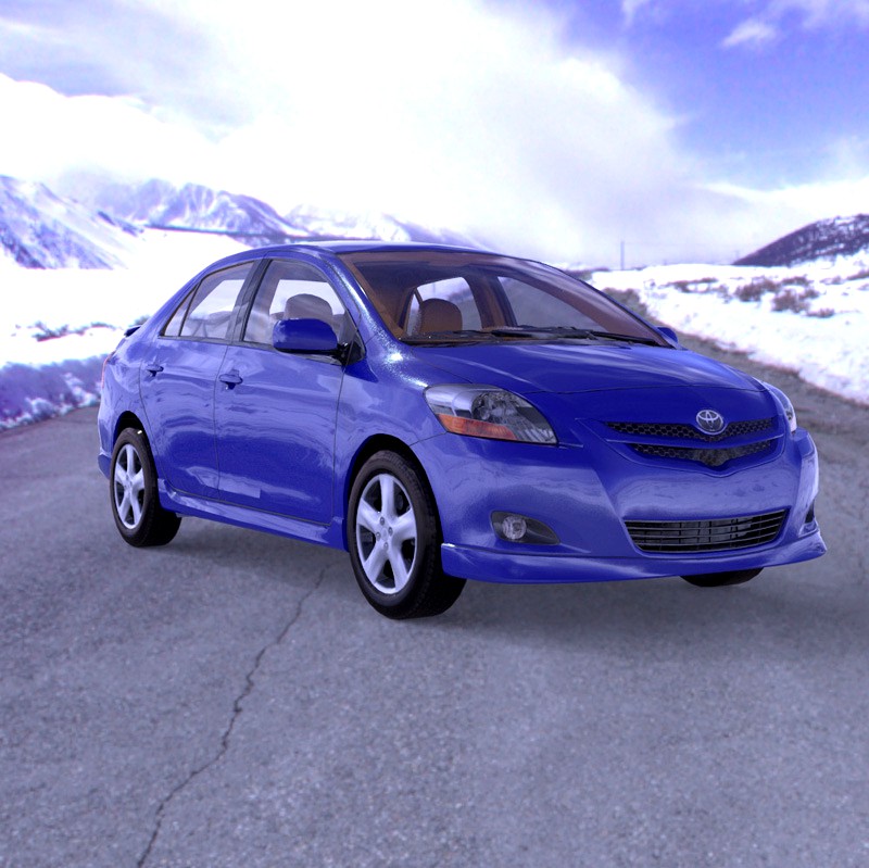 Toyota Yaris (for Poser and Vue)
