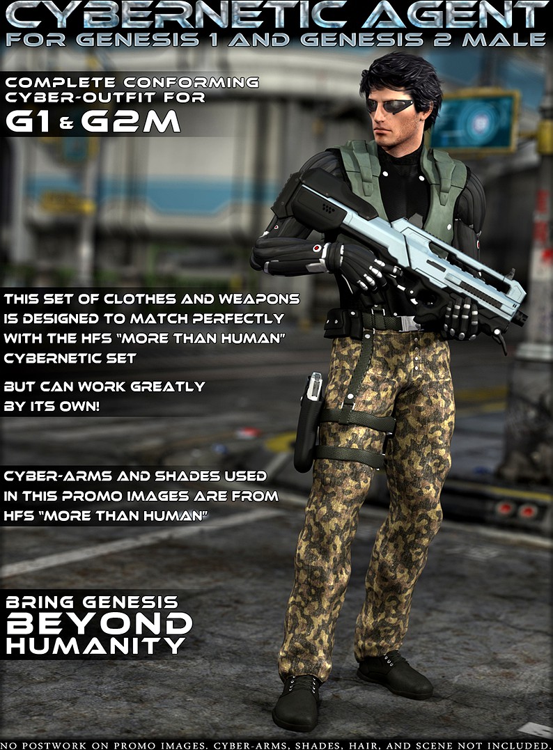 HFS More Than Human: Cybernetic Agent