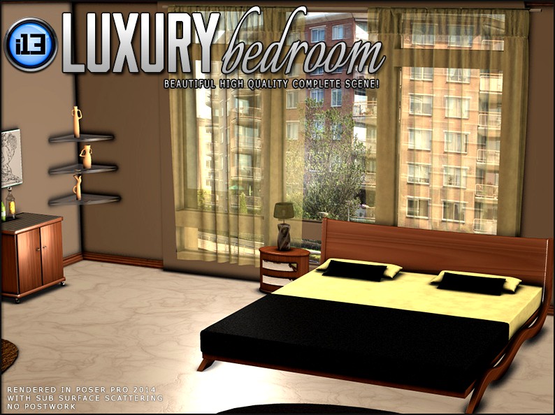 i13 Luxury Bedroom - Extended License