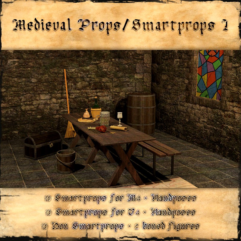 Medieval Smartprop Collection 1