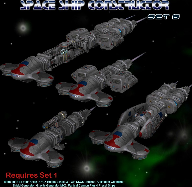 Space Ship Constructor Set6