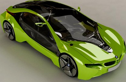 Car Concept Biorkes 3D Model