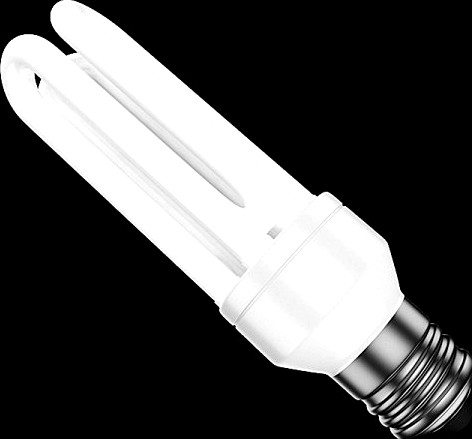 Compact Fluorescent Bulb Style 2 3D Model
