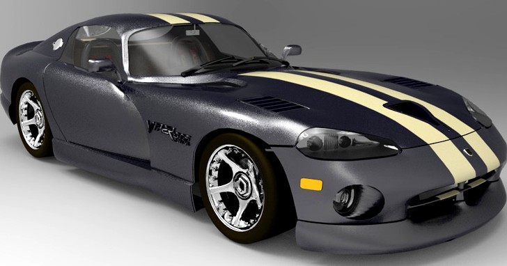 Dodge Viper (for 3D Studio Max)