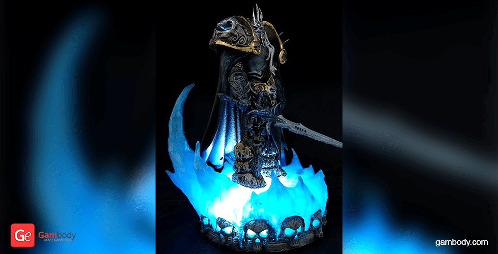 Lich King Lord Of Terror 3D Printing Figurine | Assembly