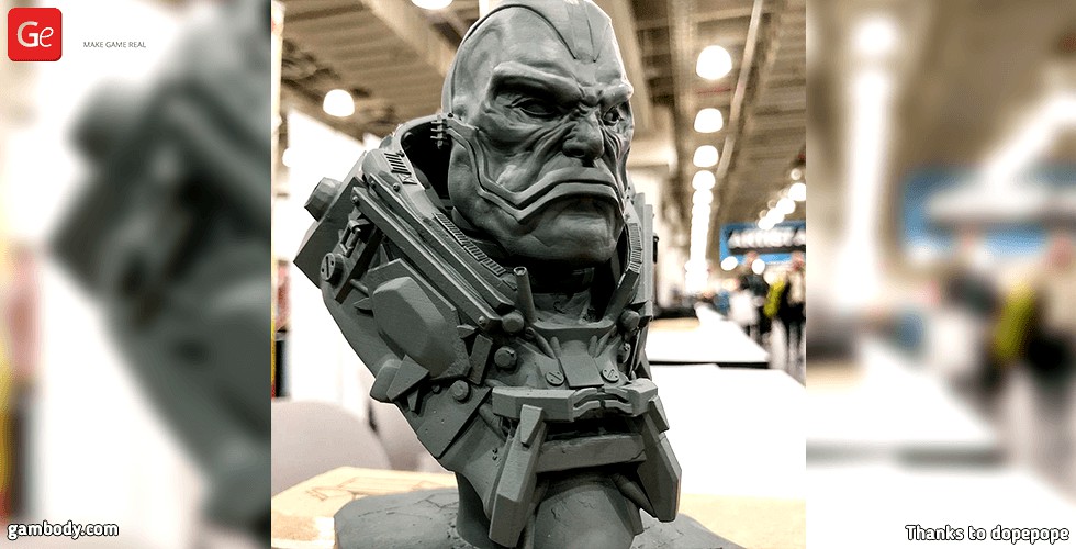 Apocalypse Bust 3D Miniature | Static