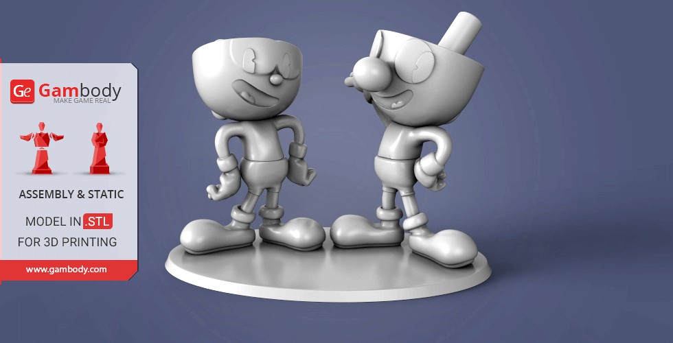 Fanart Kingdice - Statue 3D model 3D printable