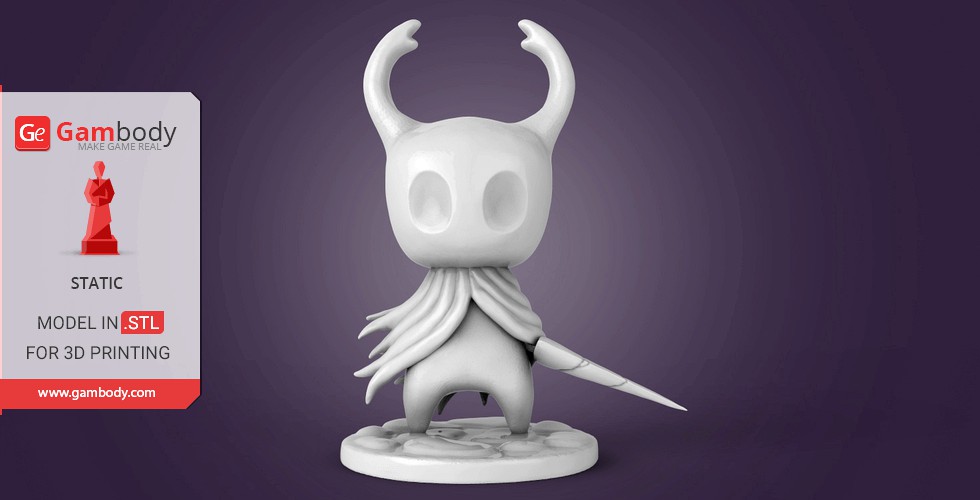 Hollow Knight 3D Printing Figurine | Assembly