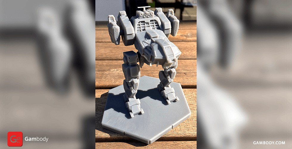 MWO Jenner 3D Printing Files | Assembly + Action