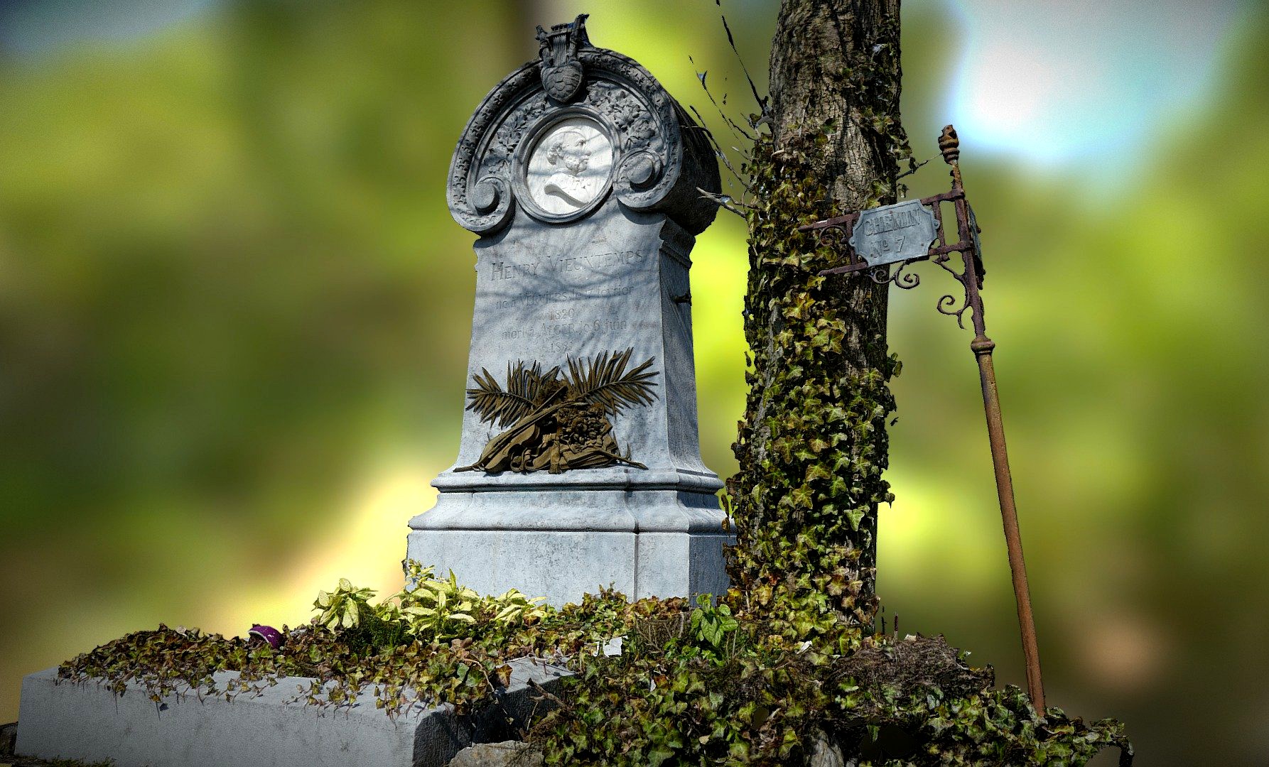 Tombe de Henry Vieuxtemps - Verviers