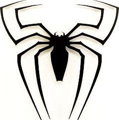 Spiderman logo 3D Model