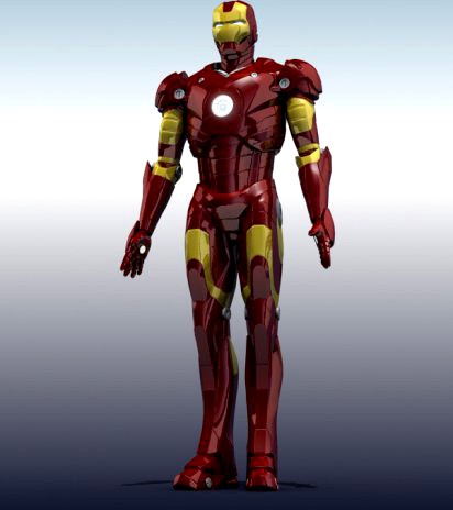 Iron Man 3D Model