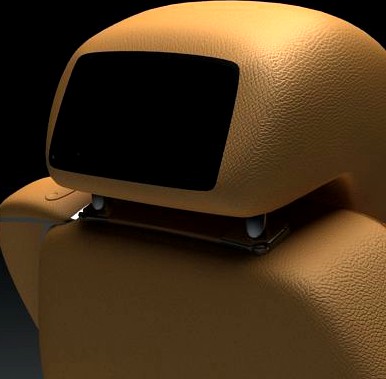 Car seat SL 09 3D Model