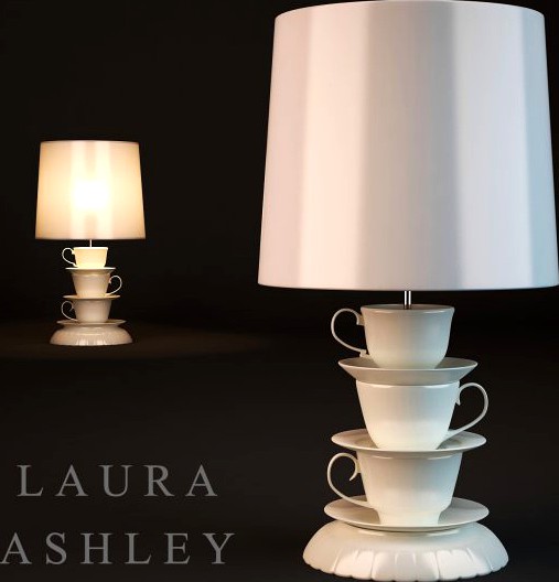 Table lamp Laura Ashley 3D Model
