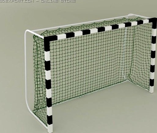 Handball goal 3D Model