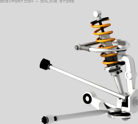 Suspension bracket 3D Model