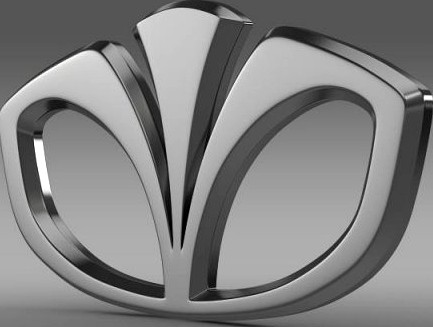 Daewoo logo 3D Model