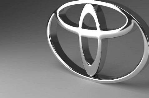 Toyota Logo 3D Model