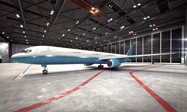 Boeing 757 3D Model