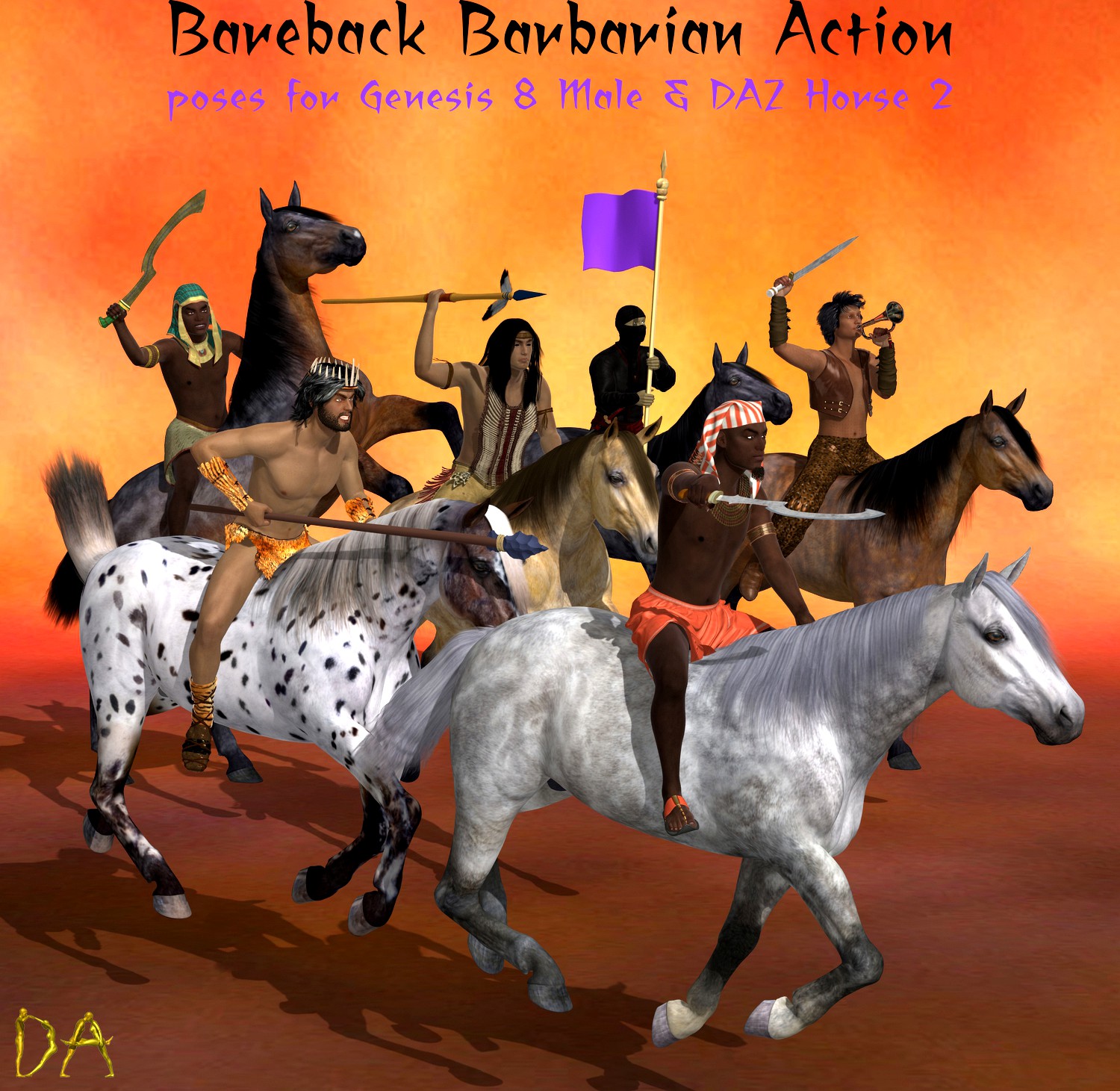 Bareback Barbarian Action