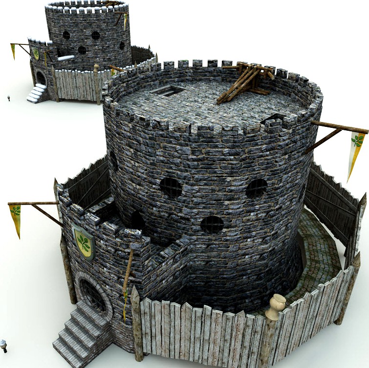 Halfling Village Guardhouse for Shade