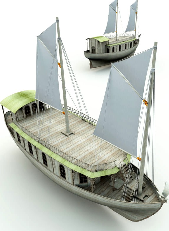 Elven House Ship for Vue