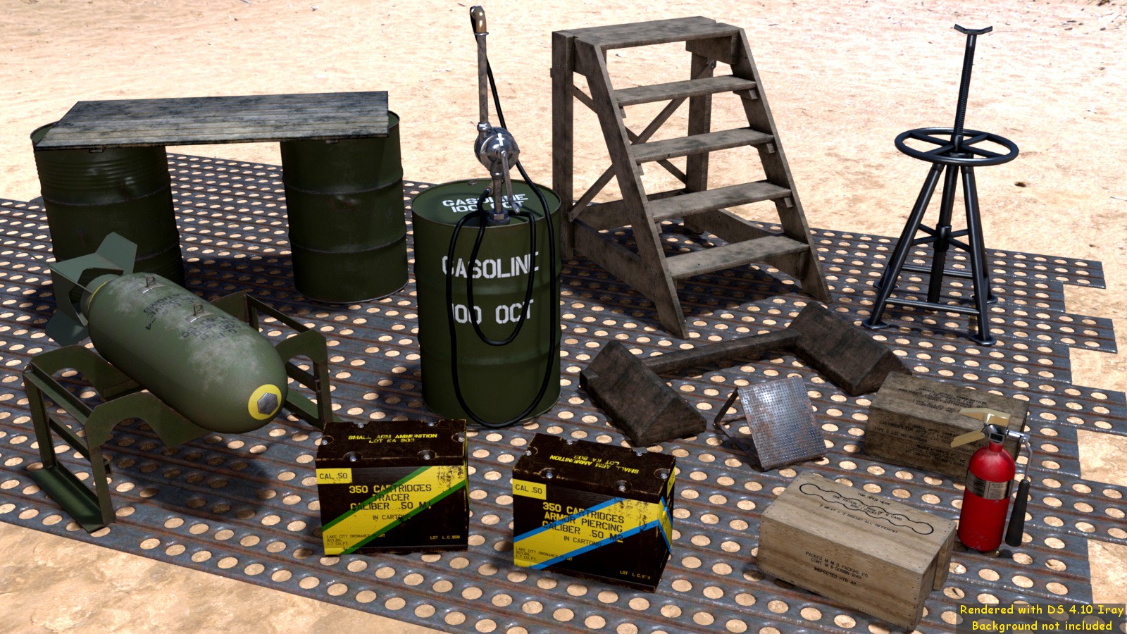 WWII Airstrip Accessories