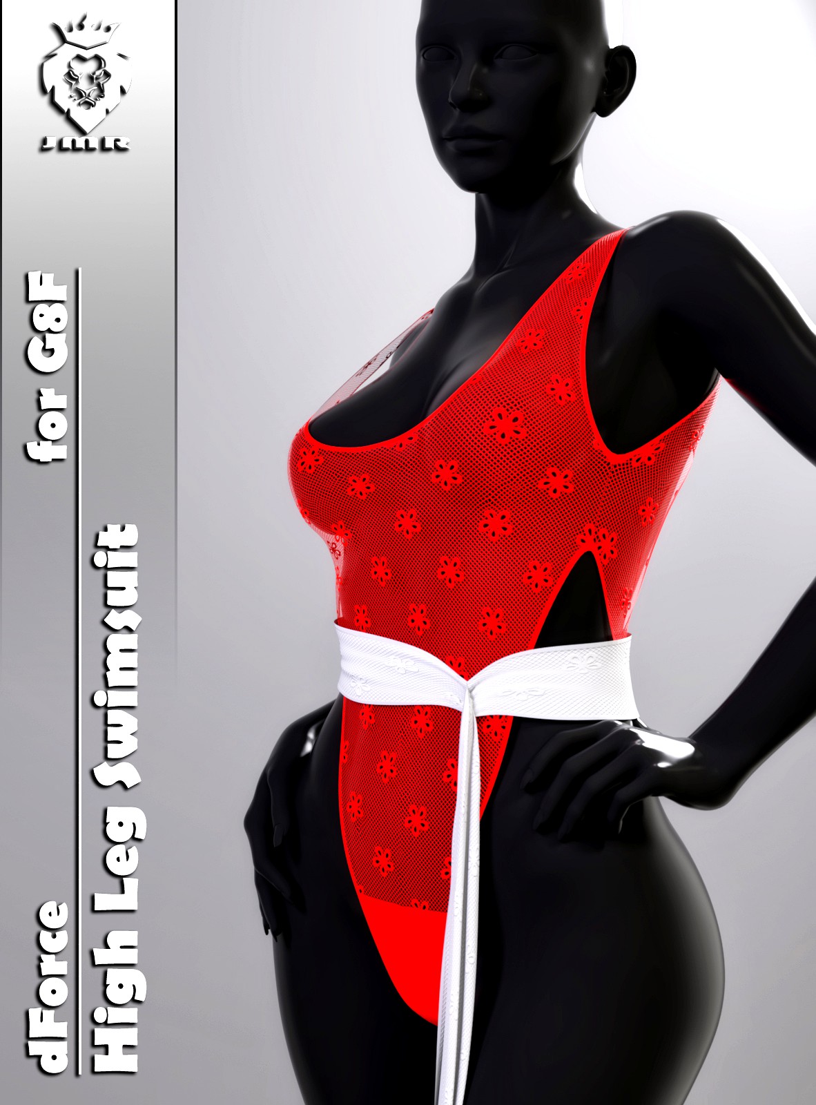 JMR dForce High Leg Swimsuit for G8F
