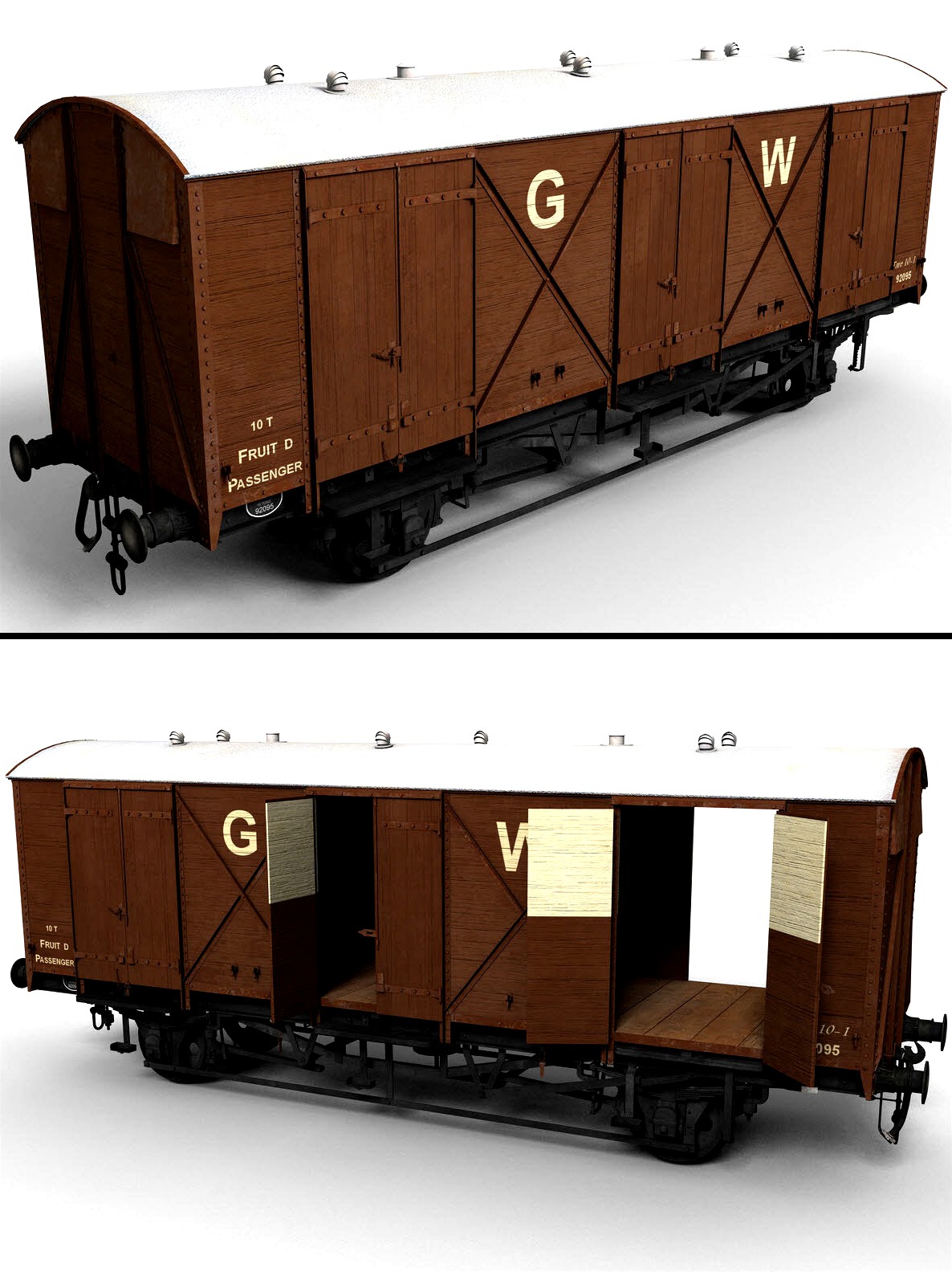 GWR Fruit D Van