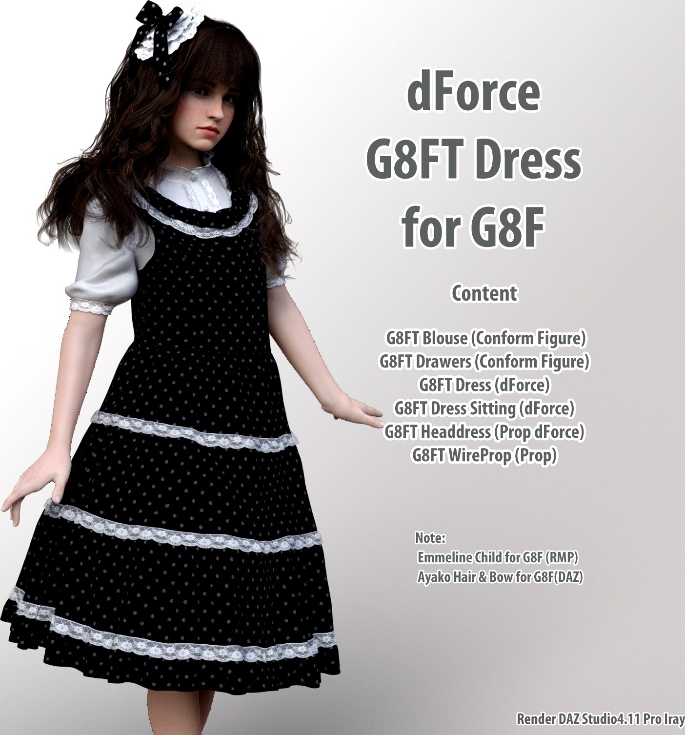 dForce G8FT Dress for G8F