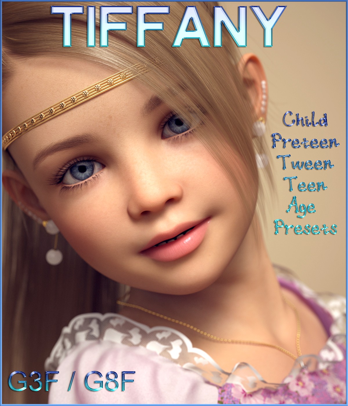 Tiffany for Genesis 3 and 8 Female