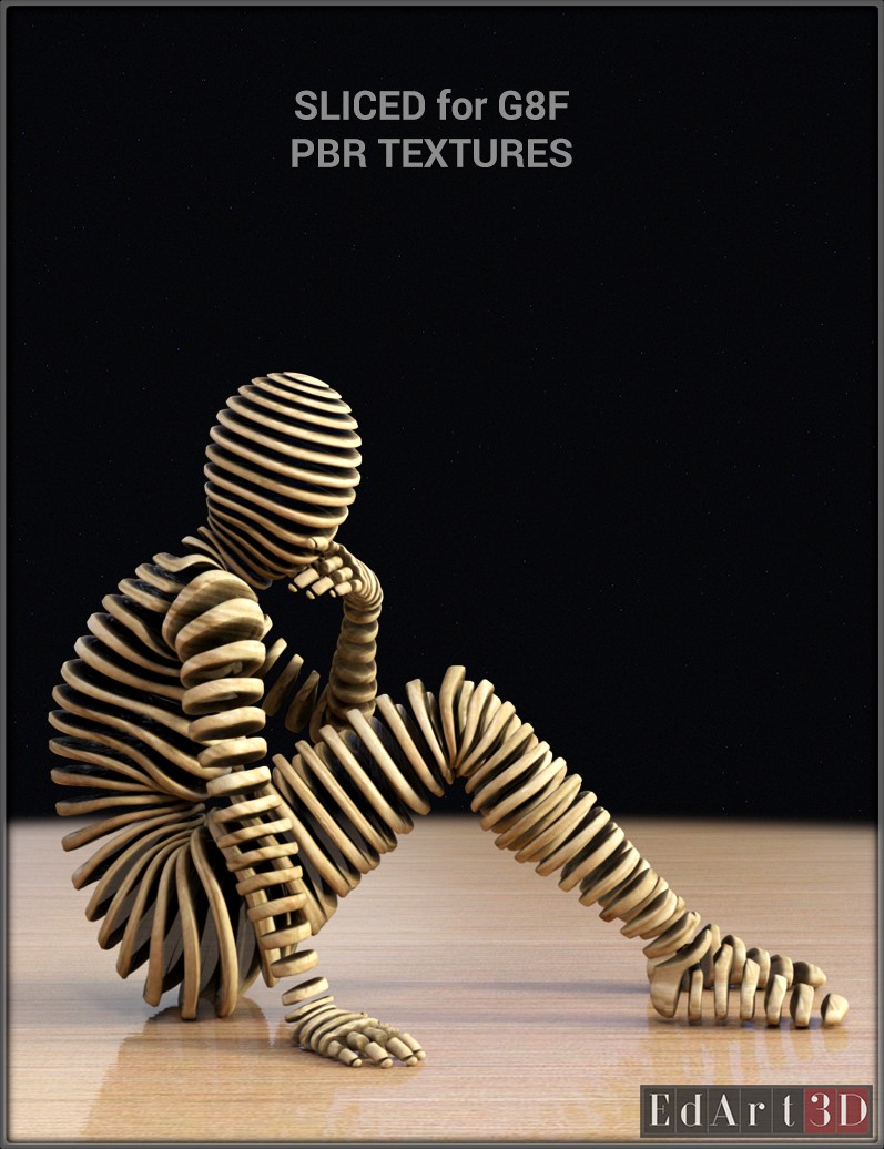 Sliced for G8F PBR Textures - Extended License