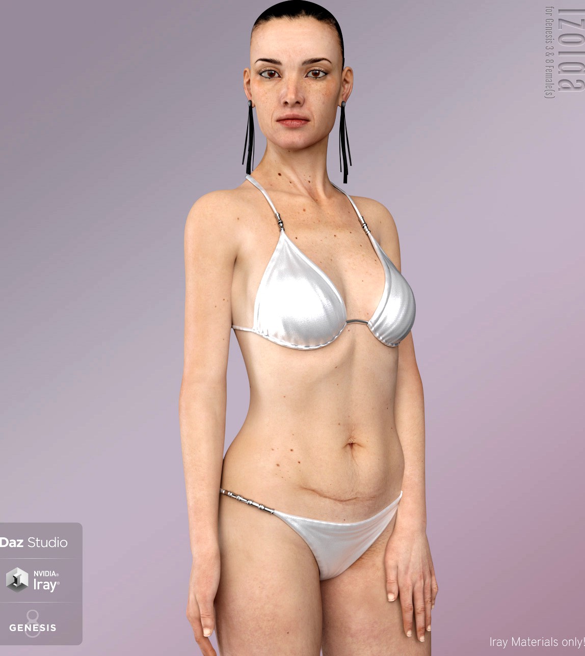 Izolda for Genesis 8 & 3 Female