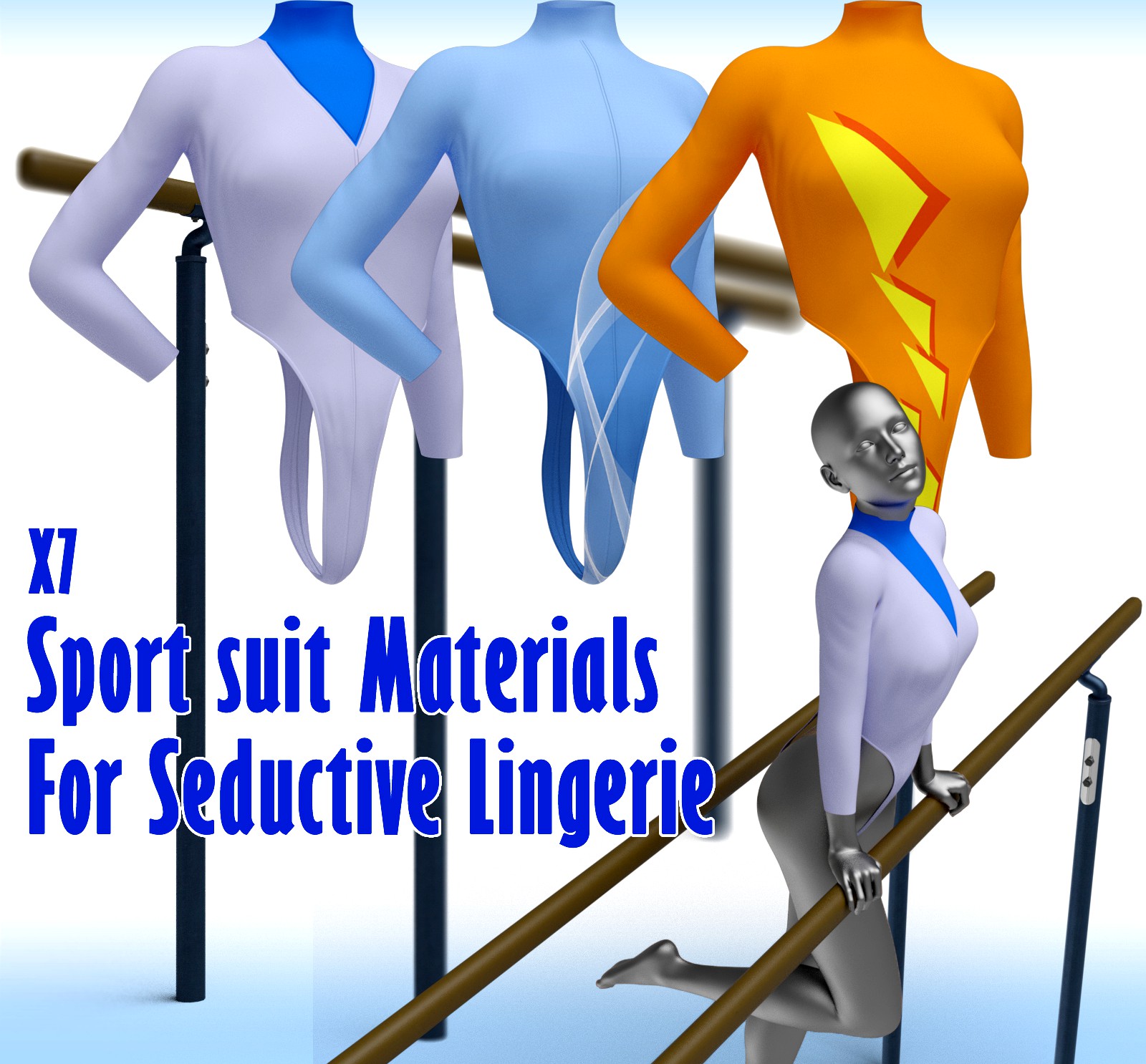 x7 Sport suit Materials For Seductive Lingerie