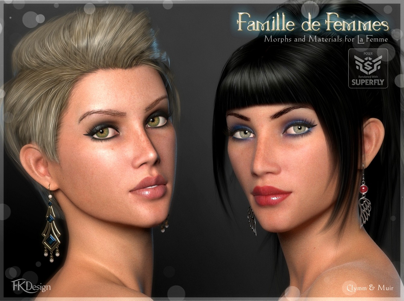 Famille de Femmes - Morphs and Materials for La Femme